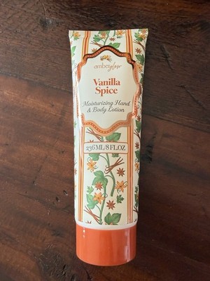 amberglow Daily Use Moisturizing Hand & Body Lotion Vanilla Scent 8 fl oz