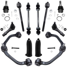 Detroit Axle - 12pc Front End Suspension Kit for Ford Ranger Mazda B2300 | Ma...