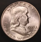 1955 FRANKLIN HALF DOLLAR | FRESH FROM ORIGINAL COLLECTION | LOT BB-601