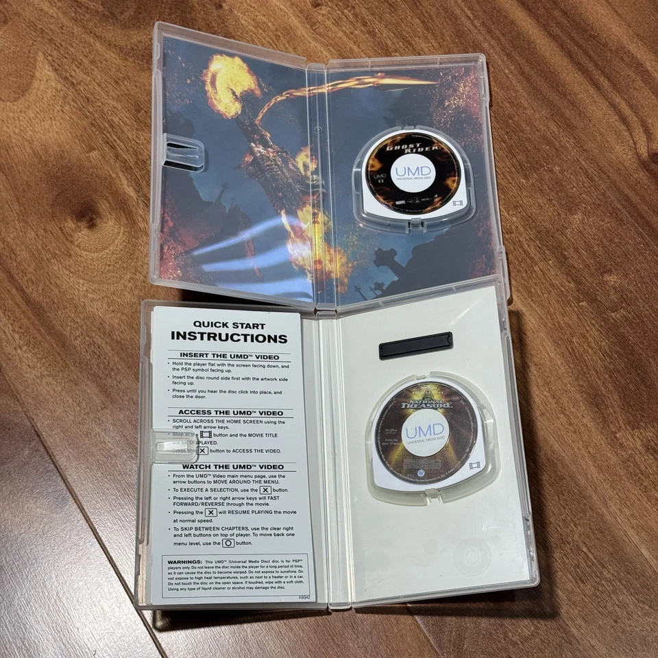 Ghost Rider, National Treasure PSP UMD VIDEO Region 1 Movie BUNDLE Nicolas Cage - Image 3 of 4