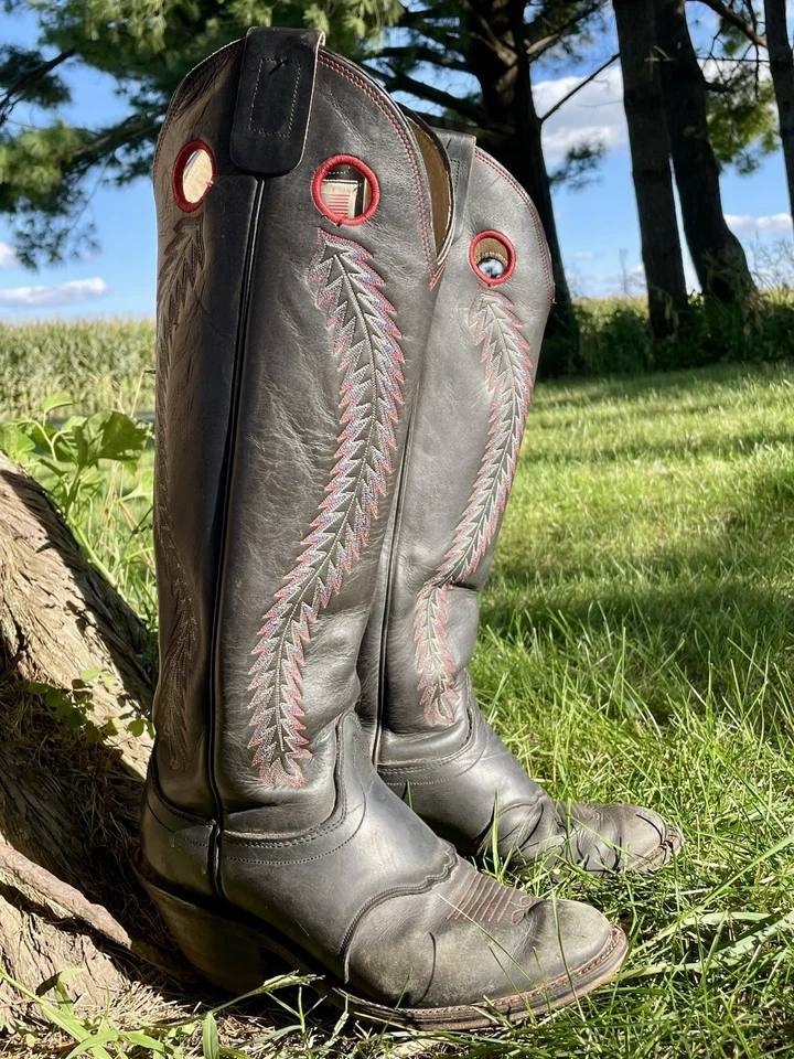 Preconditioned/防水复古 Olathe 男式牛仔靴 8.5D — 第 4/4 张图片