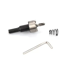 1Pc 21mm HSS Drill Bit Hole Saw Tooth Set Stainless Steel Metal Alloy Cutter