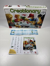 LEGO Creationary Game 3844 ~ 100% COMPLETE ~2010 Retired, Excellent!
