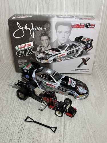 Miniature 1:24 – Funny Car John Force – Elvis Presley / Castrol GTX Mustang 1998