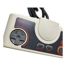 (Great!) PC Engine White Console with PAD and Turbo Tap TESTED!!