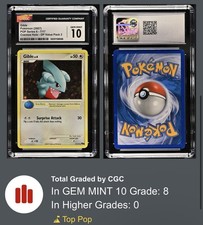 CGC 10 2007 Pokemon Gible Cosmos Holo #7/17 POP Series 6 • POP 8 - No PSA 10s