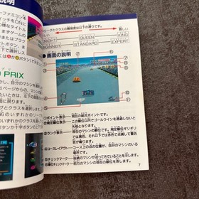 F-ZERO w/box manual Nintendo Super Famicom SFC From JAPAN