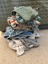 Lot of 12 Swaddles. Ember, Halo, Love to dream, swaddle me, woombie, ZIppy