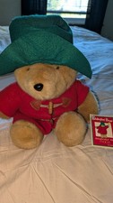Vintage Eden Paddington Bear soft plush doll 15" play collect stuffed animal