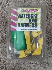 Cut 'N Jump Water Ski Tow Harness 9ft Adjustable 2 Hooks And Float