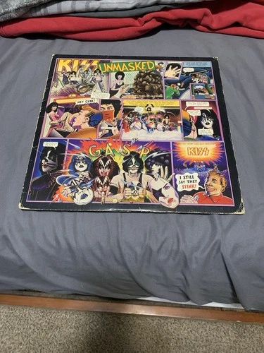 Kiss Unmasked Vintage Vinyl LP 1980 Casablanca Record NBLP-7225
