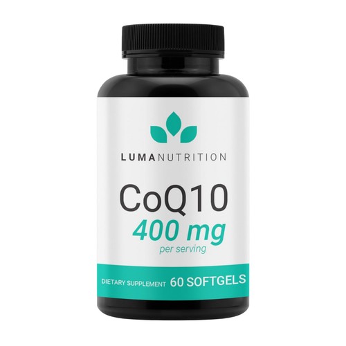 CoQ10 400mg Softgels Premium Coenzyme Q10 Co Q 10 200mg Softgel 400mg Per