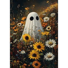 Halloween Diamond Painting Kits for Adults, Ghost 5D Full Drill Diamond Art,