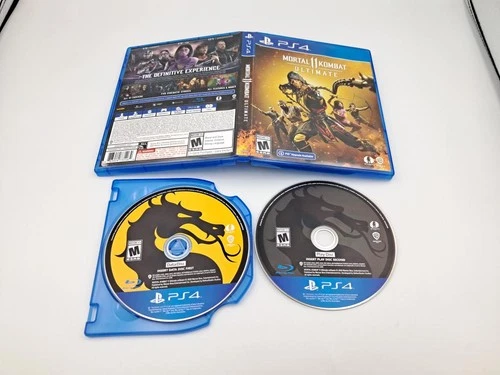 Mortal Kombat 11 Ultimate (Sony Playstation 4 PS4, 2020) *Damaged Case*