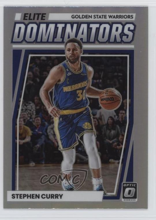 2022-23 Panini Donruss Optic Elite Dominators Holo Prizm Stephen Curry #7 07i7