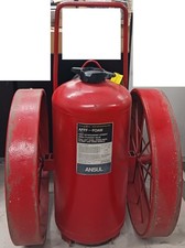 Ansul CR-AR-33-D AFFF Wheeled 33 Gallon Fire Extinguisher A B *W/Nitrogen Tank