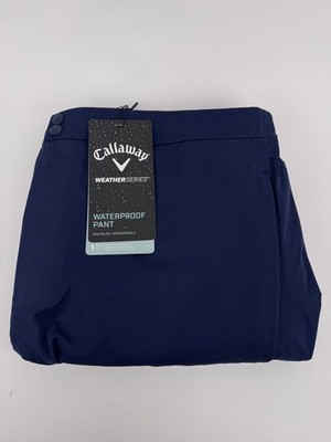 Callaway Weather Series wasserdichte Golfhose Herren XL navy Regenbekleidung /32400