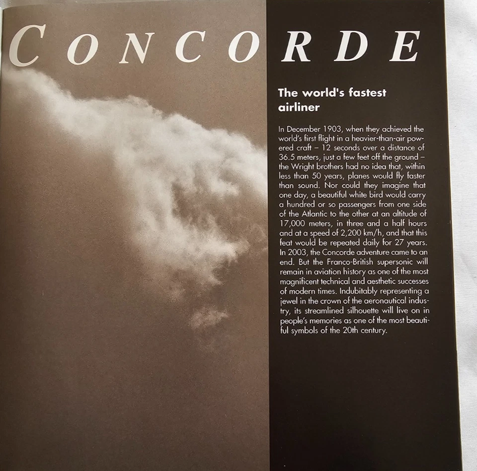 Reloj Breitling Chronolog Folleto 2004 ¡El Concorde one! Foto 2 de 4