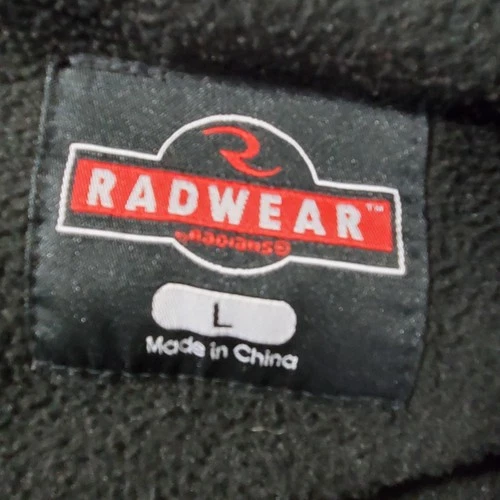 Radians Jacket Mens Large Yellow Black Hi Vis Reflective 3 In 1 Hooded Workwear image 15