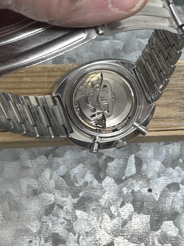 Seiko Vintage 6138-0011 UFO Chronograph, '70's, Clean and Working - Picture 10 of 12