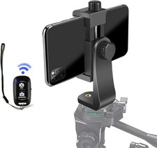 Handy Stativ Adapter Smartphone Halterung 360 Grad Drehgelenk mit kabellosem Fer