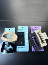 Gimme Hair Clips Bands Bundle Set Double Down Lay Flat Everyday Styling