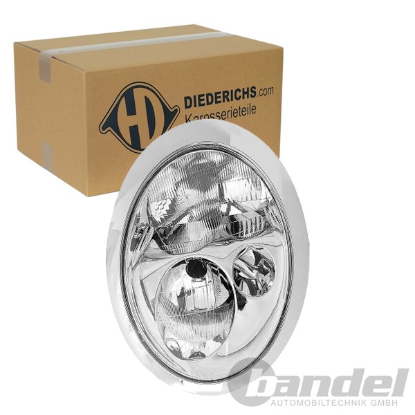 Diederichs Halogen Scheinwerfer Mit Lwr-Motor Links Passend FüR Mini | 1205981-image