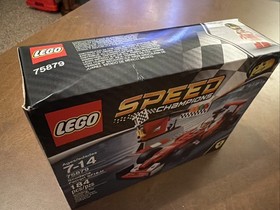 LEGO SPEED CHAMPIONS: Scuderia Ferrari SF16-H (75879) New Sealed Box Worn