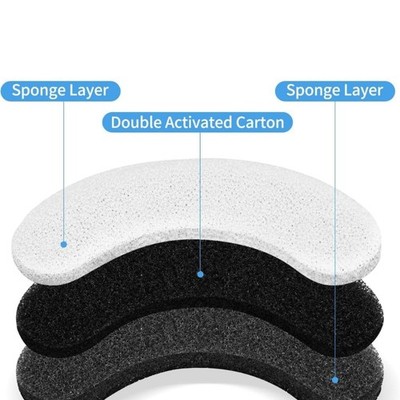 4/8PCS Cats Fountain Replacement Filters Filtration Foam for Automatic Fountain