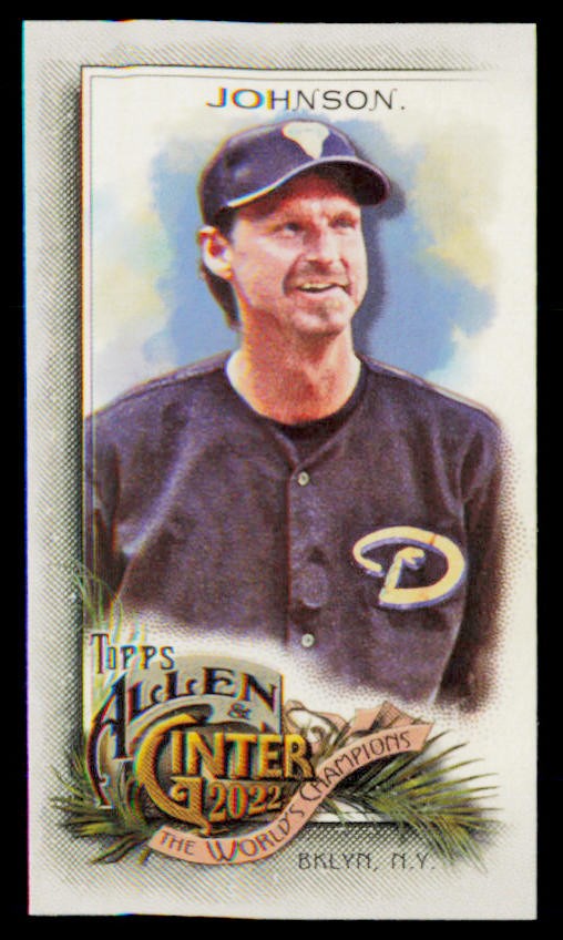 2022 Topps Allen & Ginter Randy Johnson 78 Mini Arizona Diamondbacks