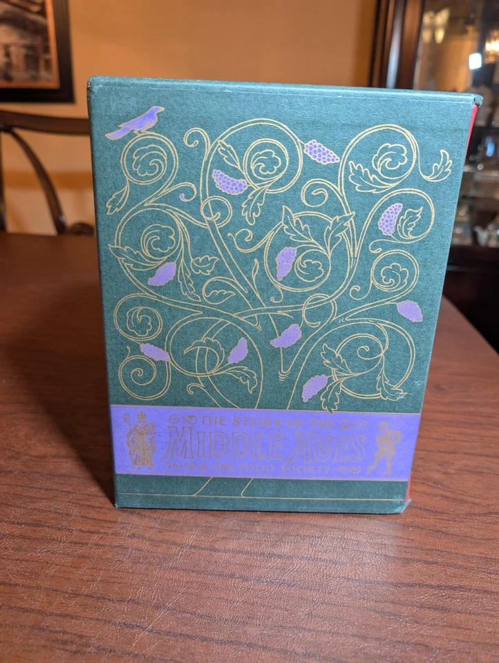 The Story of the Middle Ages 1999 HC Slipcase Box Set of 5 - Folio Society VG+ - Image 2 of 4