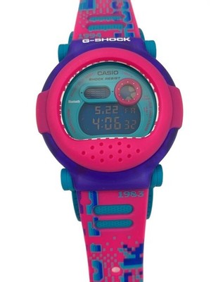 CASIO Quartz wristwatch Digital Leather G B001RG 4JR From Japan