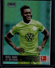 2021-22 Topps Stadium Chrome Bundesliga - Ridle Baku #96 Aqua Refractor /199