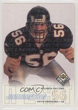 1998 Upper Deck UD Choice Domination Next Reserve Keith Brooking #265 0a2