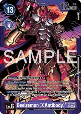 Beelzemon (X Antibody) Alternate Art Foil - BT12-085 NM - Digimon TCG