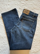 Vintage 90s 1993 Levis 517 Orange Tab Bootcut Jeans USA Actual 34x30 Tag 34x36