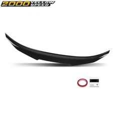Fit For 2020-2022 BMW 2 Series PSM Style Gloss Black Rear Trunk Spoiler Lip Wing
