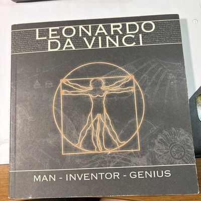 LEONARDO DA VINCI: MAN-INVENTOR-GENIUS By Reinhard Fink *Excellent Condition*
