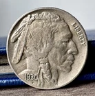 1930-S Buffalo Nickel - Free Shipping