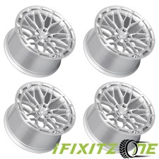 Dolce Magari 20x10 5x112 40mm Gloss Silver Machined Face 20 Inch Rim Set Of 4