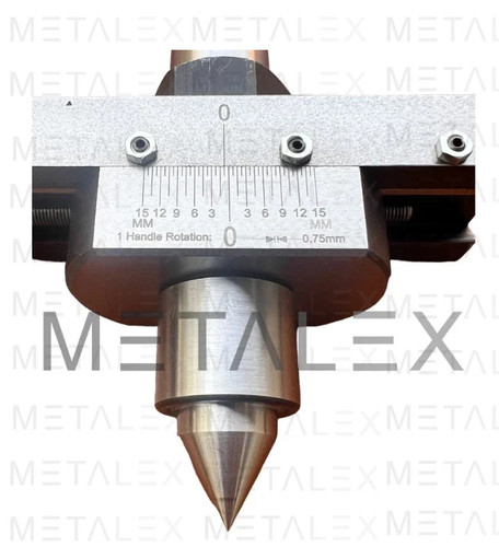 MT3 Shank Lathe Tailstock Taper Turning Attachment With Revolving Live Center - Picture 2 of 10
