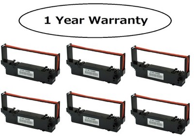 Compatible for Star Micronics RC700BR Ribbon Black/Red 6PK SP700 712 742 742R