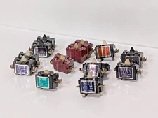 Lot of 13: Assorted REES Heavy Duty Control Contact Blocks, Most 600VAC, 250VDC