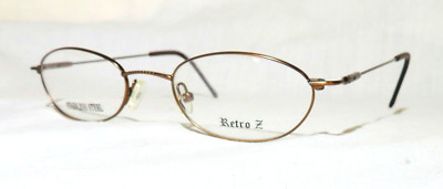 Zimco Optics Retro Z #7 eyeglass frame 47-19-130 Antique Brown eyewear NEW