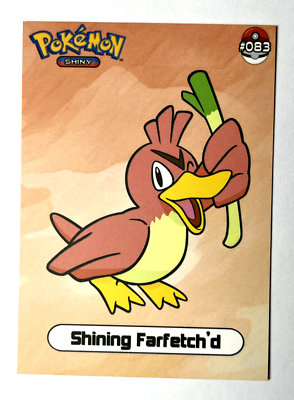 shiny farfetch'd pokemon card Galarian SV063/SV122 Holo Rare Shining Fates Evolves from null Type Galarian Sirfetch'd | Shining Fates: