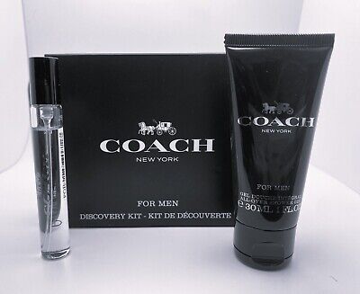 Coach New York Discovery Kit .25oz Eau De Toilette & 1oz Coach New York Discovery Kit .25oz Eau De Toilette & 1oz