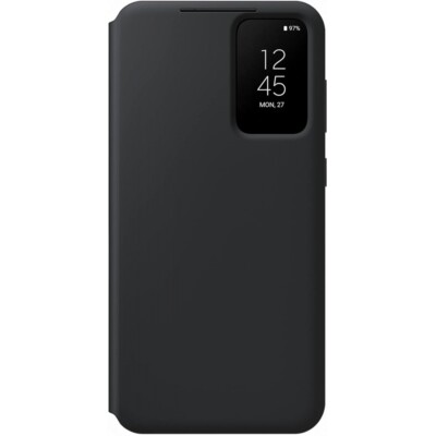 Samsung Smart View Wallet Case Galaxy S23+ Schutzhülle schwarz Hülle Flip Cover
