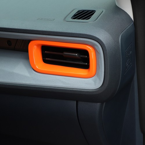 Marco naranja de control central y salida de aire lateral para Ford Maverick 2022-2023 - Imagen 7 de 11