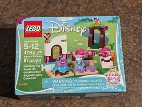 Lego 41143 Disney White Whisker Haven Berry's Kitchen (SEALED) & Belle's book