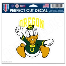 Oregon Ducks Logo NCAA College Vinyl Sticker Decal *Size: 3"-12"*